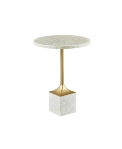 Madison Park Oberlin Accent Table In White