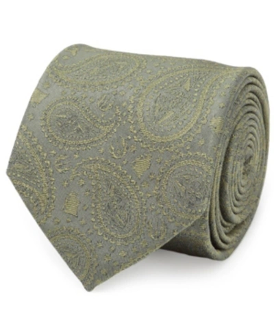 Star Wars Men's Yoda Paisley Tie In Green