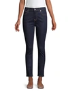 7 For All Mankind Women's B(air) High-rise Ankle Skinny Jeans In Bacleanrns