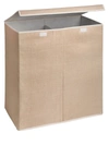 Honey-can-do Large Dual Laundry Hamper In Light Tan