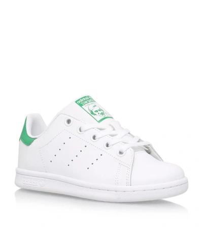 Adidas Originals Adidas Kids Stan Smith Sneakers In White/white/green