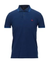 Peuterey Polo Shirts In Blue