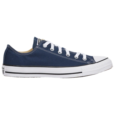 Converse Chuck Taylor All Star Low Top Casual Shoes In Navy/white