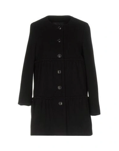 Boutique Moschino Coats In Black