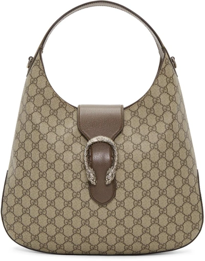 Gucci Beige Gg Supreme Dionysus Hobo Bag