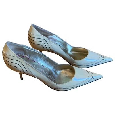 Pre-owned Emanuel Ungaro Patent Leather Heels In Beige