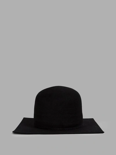 Ilariusss Black Squared Lapin Hat