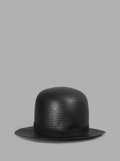 Ilariusss Black Woven Hat