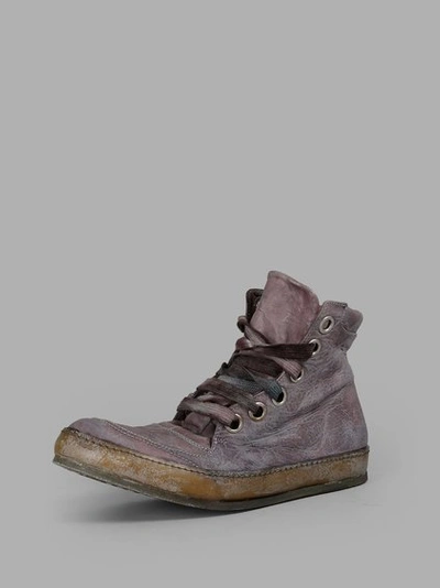 A Diciannoveventitre Purple High Top Sneakers