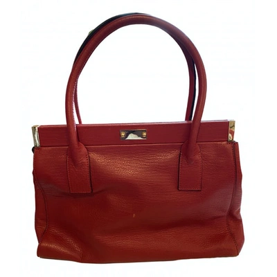 Pre-owned Marni Leather Handbag In Red