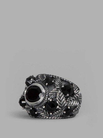 Ugo Cacciatori Rings In Black