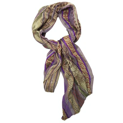 Pre-owned Etro Stole In Purple