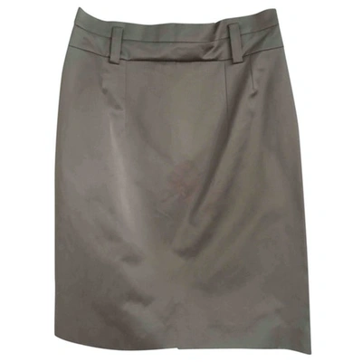 Pre-owned Sonia Rykiel Mid-length Skirt In Khaki