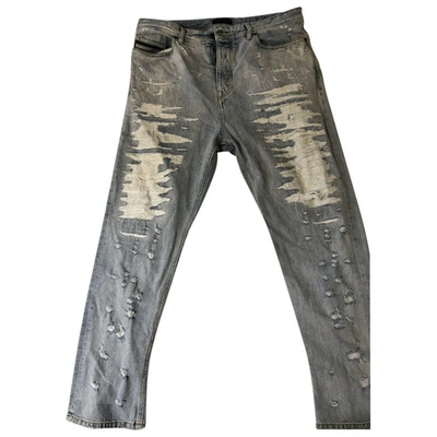 Pre-owned Diesel Black Gold Straight Jeans In Blue