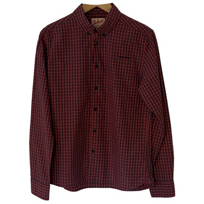 Pre-owned Schott Shirt In Red