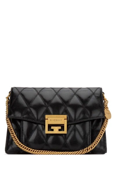 Givenchy Black Small Gv3 Quilted Bag