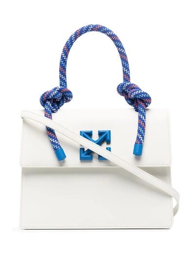 Off-white 2.8 Gummy Jitney Tote Bag In White