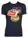 Dsquared2 Men's Cool Fit Graphic T-shirt In Navy Blue