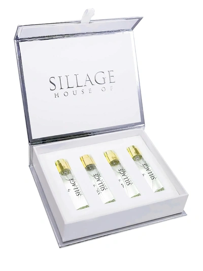 House Of Sillage Or Benevolence 4-piece Travel Spray Refill Set In Red