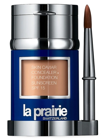 La Prairie Skin Caviar Concealer Foundation Sunscreen Spf 15 In Soleil Peche