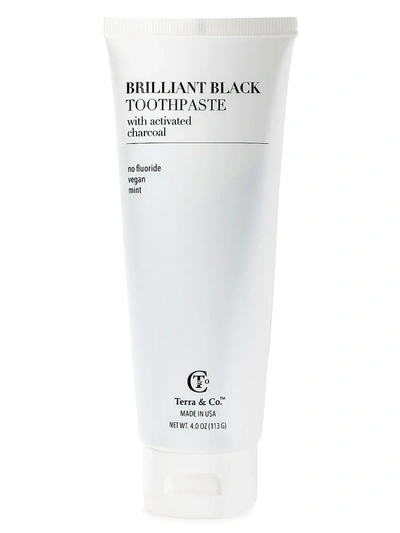 Terra & Co. Brilliant Black Activated Charcoal Toothpaste