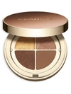 Clarins Ombre 4 Couleurs Eyeshadow In Brown