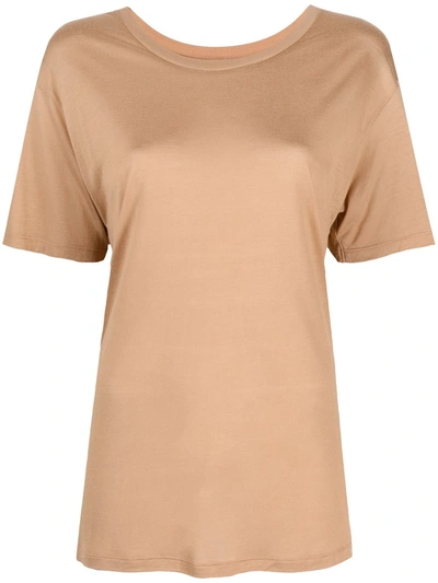 Baserange Shortsleeved Loose T-shirt In Neutrals