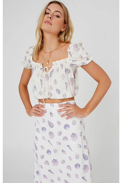 Finders Keepers Helena Top Ivory Shell