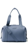 Dagne Dover Medium Landon Neoprene Carryall Duffle Bag In Ash Blue