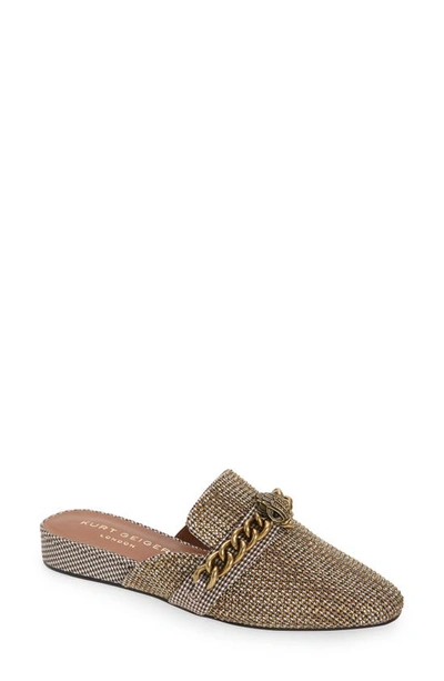 Kurt Geiger Women's Chelsea Mules In Dark Beige Fabric