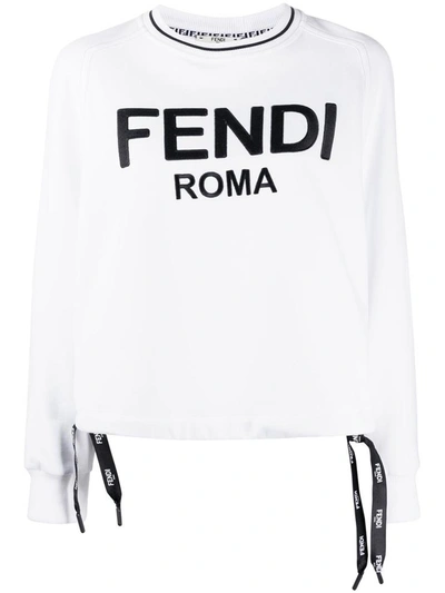 Fendi Sweaters In Bianco