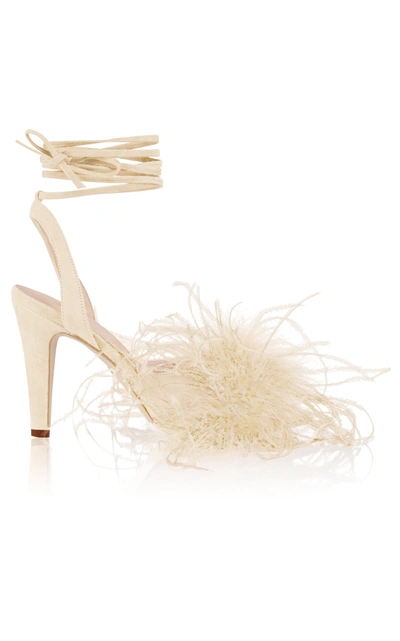 Brother Vellies M'o Exclusive Yoko Bowery Palm Pumps In Nude