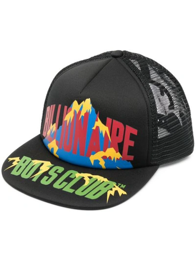 Billionaire Boys Club Billionaire Boy Baseball Cap B20381 In Black