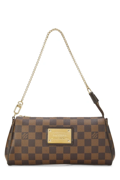 Pre-owned Louis Vuitton Damier Ebene Eva