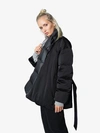 Fa20 Womens Down Oversized Wrap Umber