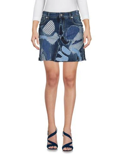 Dolce & Gabbana Denim Skirt In Blue