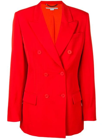 Stella Mccartney Nicola Wool Jacket In Gypsy Red