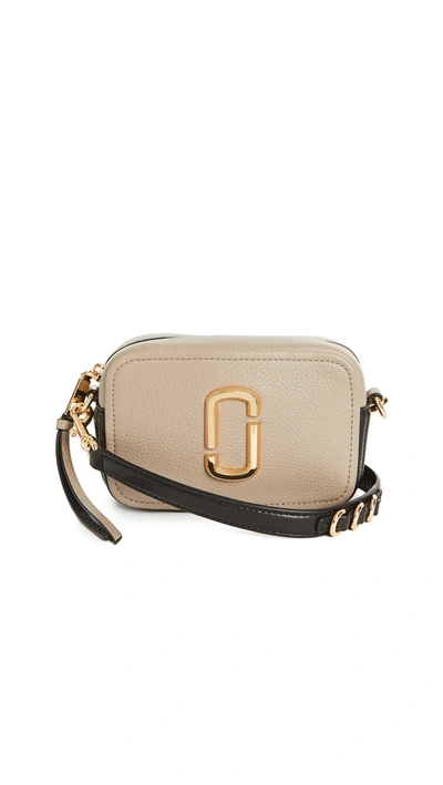 The Marc Jacobs Women's The Softshot Leather Camera Bag In Cement Multi