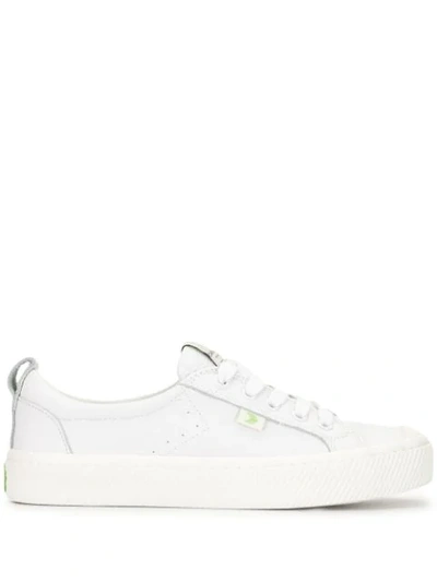 Cariuma Oca Low White Premium Leather Trainer