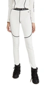 Perfect Moment Thermal Pant Back Seam In Off White