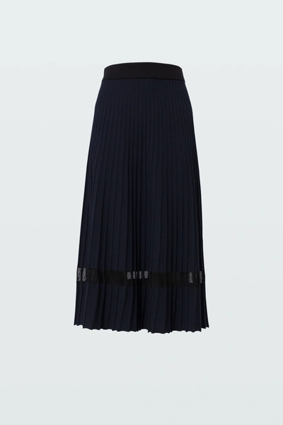 Dorothee Schumacher Sleek Statement Skirt In Blau