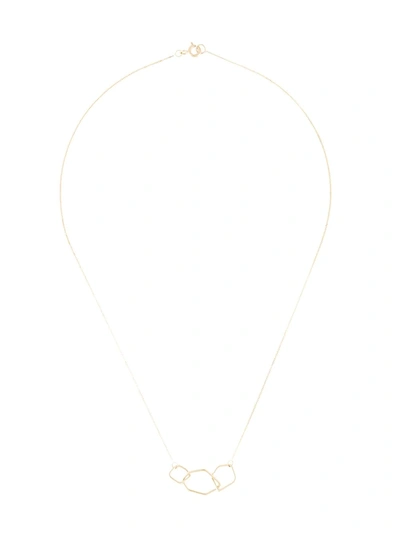 Natalie Marie 9kt And 14kt Yellow Gold Calder Chain Necklace