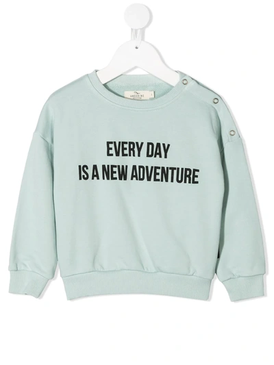 Andorine Babies' Every Day Sweatshirt In Green