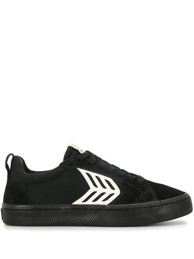 Cariuma Catiba Pro Skate Sneakers In All Black/ivory