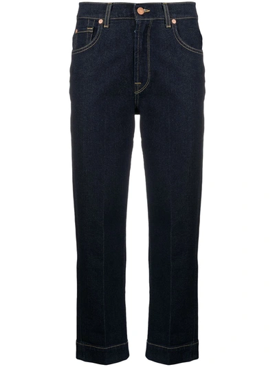 7 For All Mankind The Modern Straight-leg Jeans In Blue