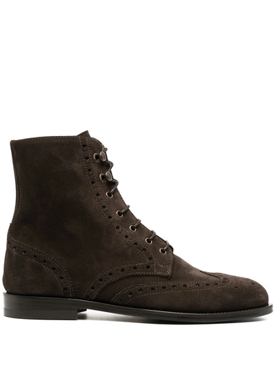 Scarosso Stefania Boots In Brown