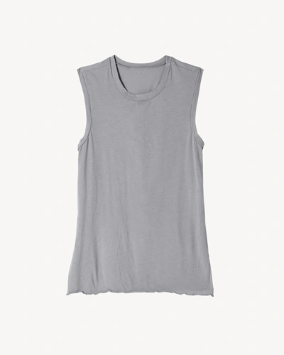 Nili Lotan Muscle Tee In Cloud Grey