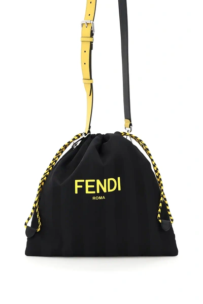 Fendi Roma In Black,yellow