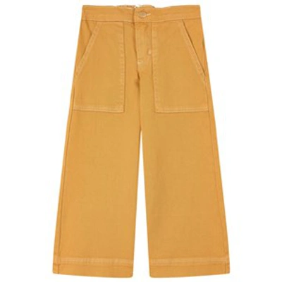 Molo Babies'  Honey Amelie Jeans In Yellow