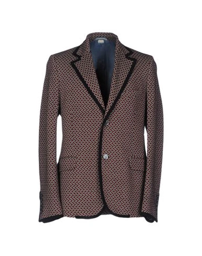 Gucci Blazer In Maroon